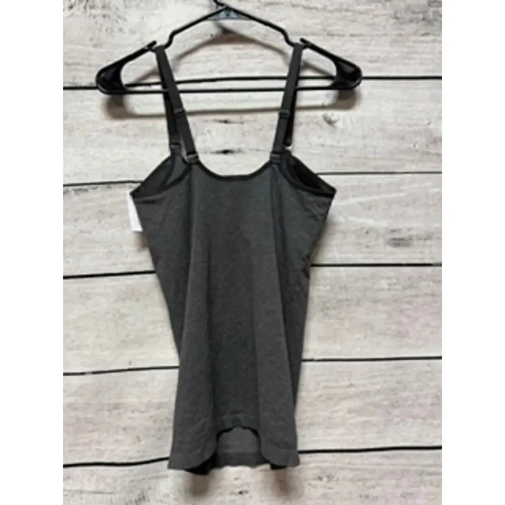 NWT Ladies Auden Gray Black Nursing Bra - Small